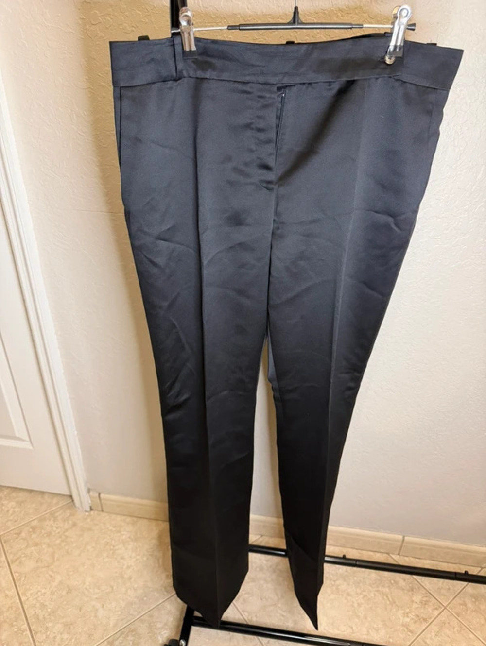 Vintage Hugo Buscati Collection Black Tailored Dress Pants - 16 Tall